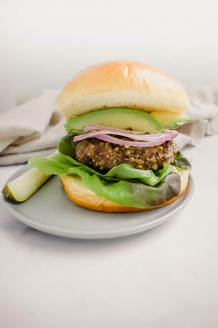 Quinoa Mushroom Blended Burgers | Sarah Gold Nutrition: Intuitive ...